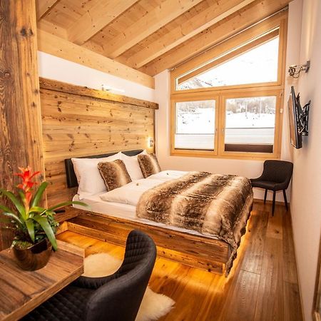Palace Luxury Wellness Apartment And Boutique Hotel Ski-In-Out Saas-Fee Exterior photo