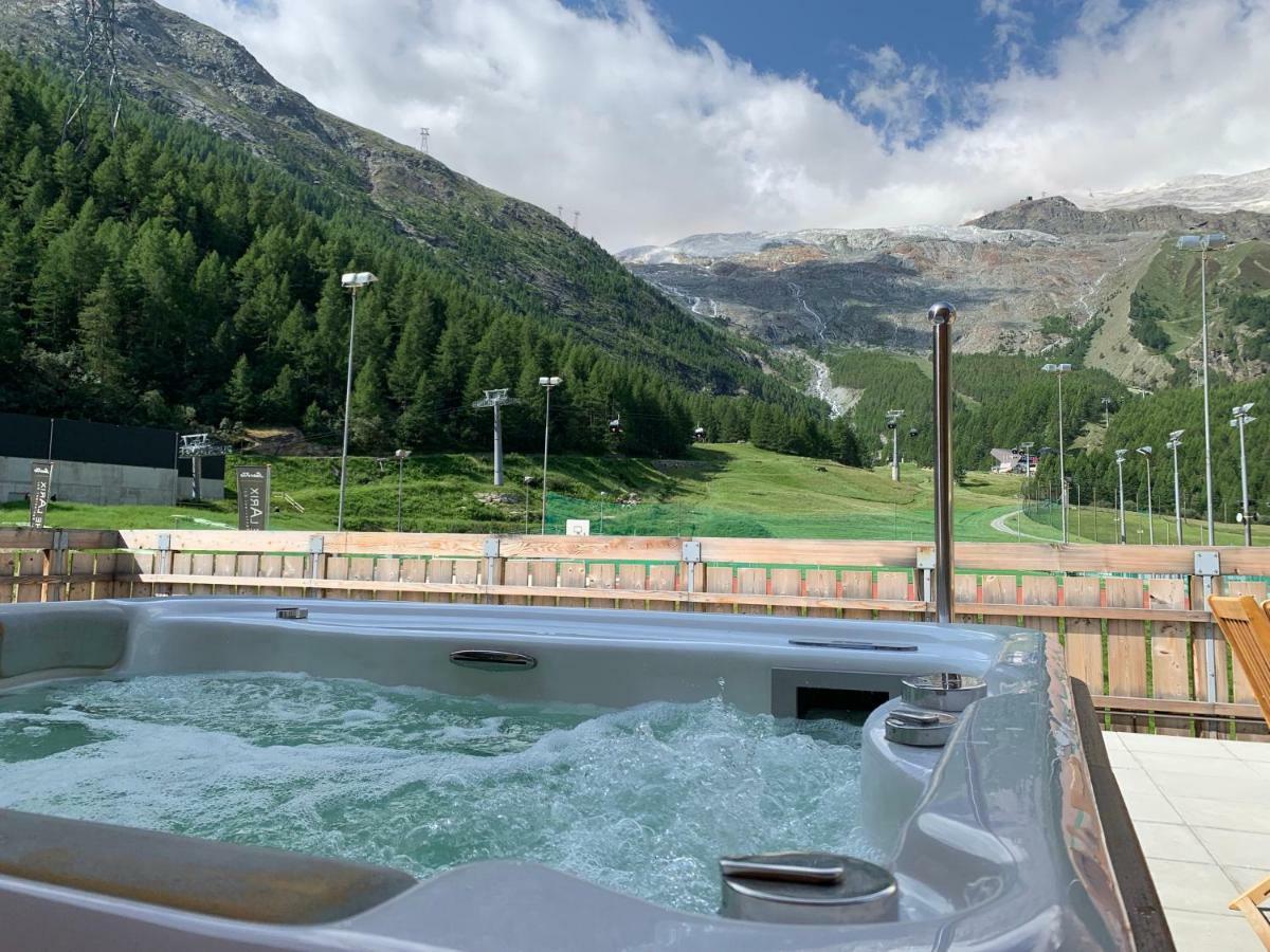 Palace Luxury Wellness Apartment And Boutique Hotel Ski-In-Out Saas-Fee Exterior photo