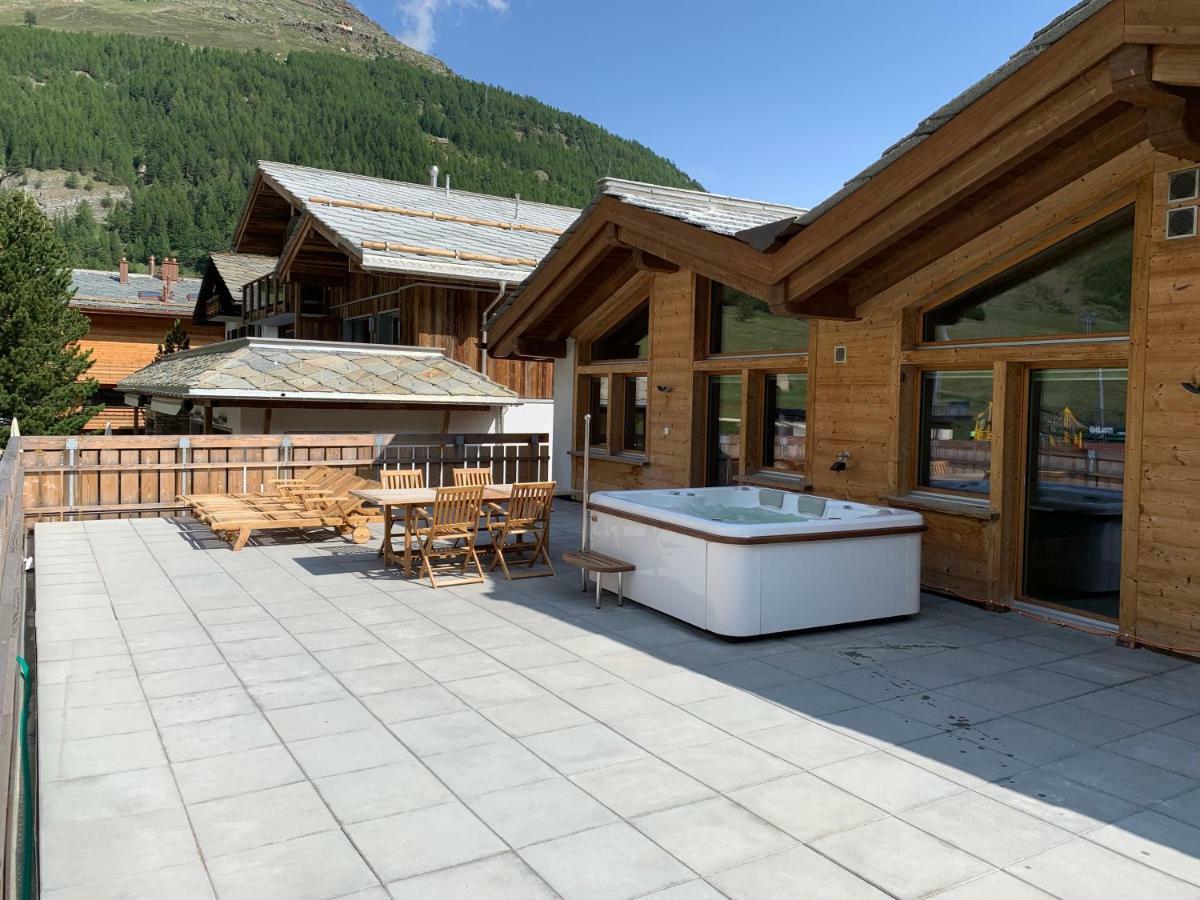 Palace Luxury Wellness Apartment And Boutique Hotel Ski-In-Out Saas-Fee Exterior photo