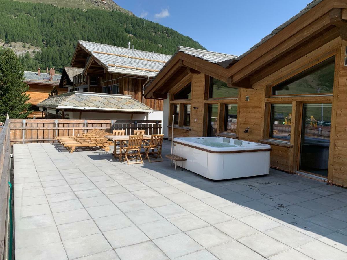 Palace Luxury Wellness Apartment And Boutique Hotel Ski-In-Out Saas-Fee Exterior photo